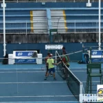 Heata-Nui ISTA-TOOFA et Wilson FOREST, Tennis Club de Paita, tournoi ligue calédonienne de tennis