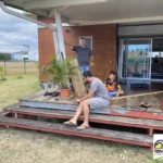 Une journée bricolage et jardinage au Tennis club de Paita