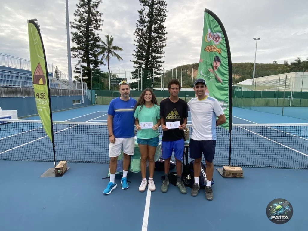 Heata-Nui ISTA-TOOFA, Wilson FOREST, Circuit du Lagon, Ligue Calédonienne de Tennis, Tennis Club de Paita