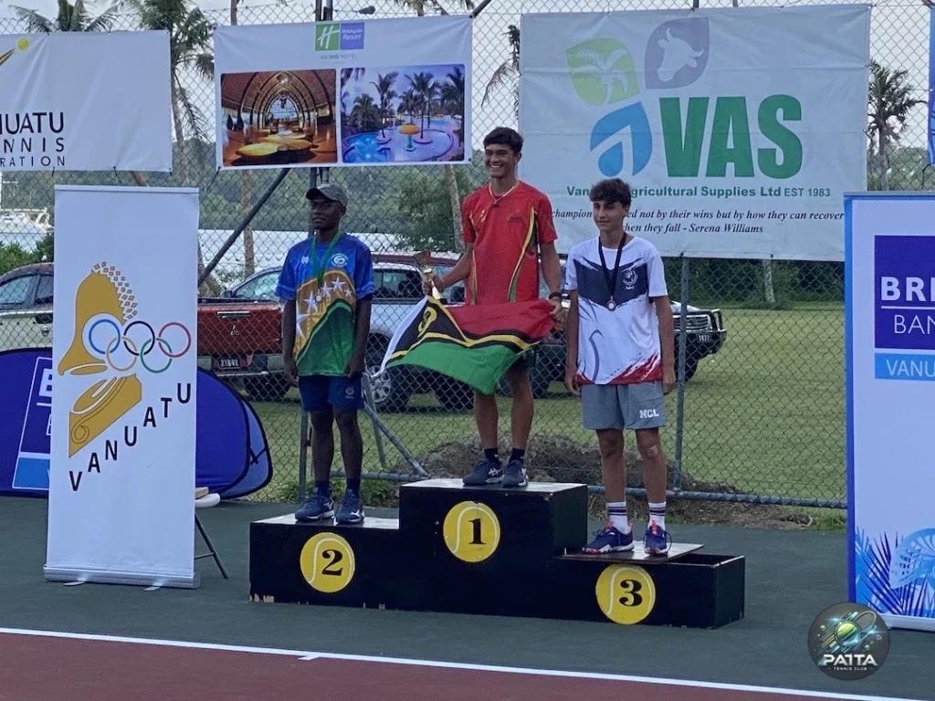 Gaspard TEIJEIRO, VAS REGIONAL CHAMPIONCHIP VANUATU 2024, Tennis Club du Receiving