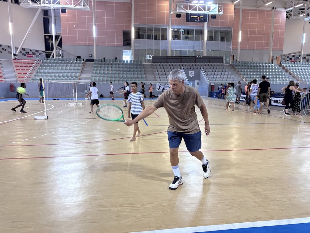 Gil FESSARD Coach Tennis Club de Paita, Carrefour des associations 2025, ville de Paita