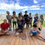 Tennis Club Paita - Ecole de Tennis avec Gil FESSARD - assistants Heata-Nui ISTA-TOOFA et Wilson FOREST