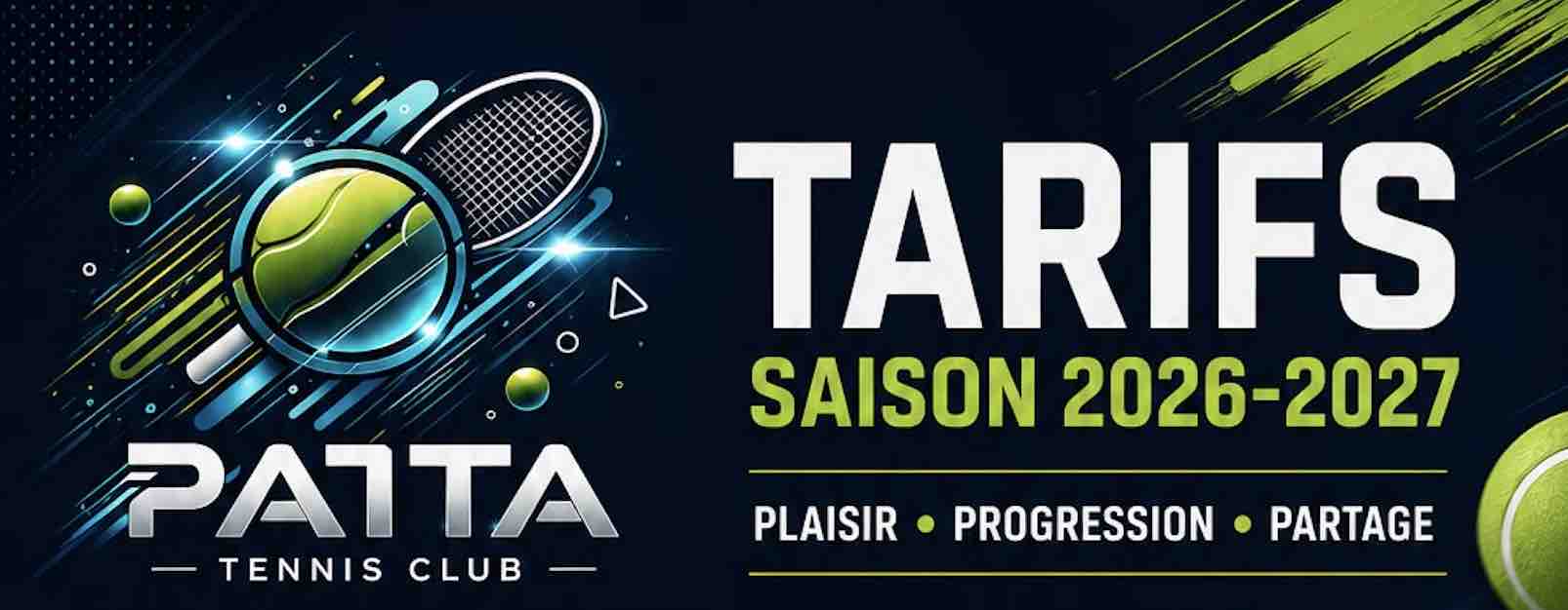 TC PAITA - Tarifs Saison 2026-2027