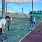 TCPAITA initiation Pickleball pour les jeunes du club de tennis de Païta