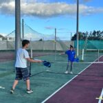 TCPAITA initiation Pickleball pour les jeunes du club de tennis de Païta